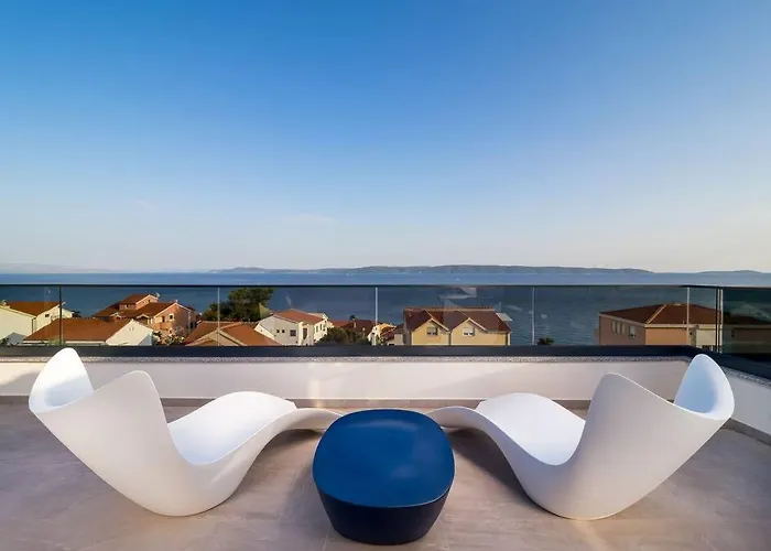 Appartement Luxury Apartment- Balcony- Private Rooftop And Jacuzzi- Common Pool Trogir