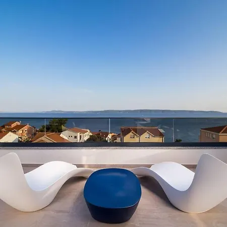 Apartmán Luxury Apartment- Balcony- Private Rooftop And Jacuzzi- Common Pool Trogir